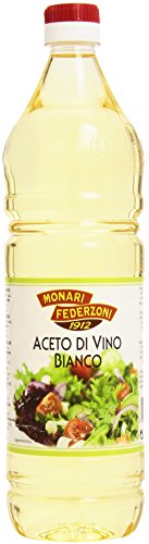 Monari Federzoni – Aceto Di Vino Bianco, Acidità  6% – 6 pezzi da 1 l [6 l]