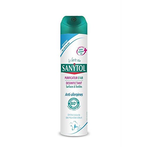 Entretien Sanytol purificatore d’ aria anti-allergenes grande aria (300ml) – spedizione gratuita per i comandi in Francia – prezzo per unità