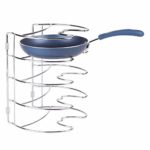 InterDesign Classico Organizzatore Mobile Cucina, Metallo, Argento, 27.94×23.1×19.8 cm