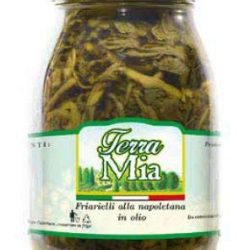 Friarielli sott’olio (infiorescenza di cima di rapa) vasetto da 580 ml SENZA CONSERVANTI