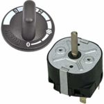 Spares2go MI2 timer & calore temperatura manopola di controllo interruttore per Dualit tostapane