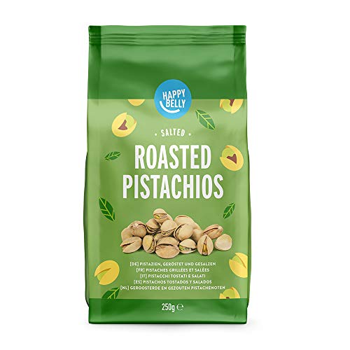 Marchio Amazon – Happy Belly Pistacchi tostati e salati 6x250g