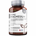 Magnesio con Vitamine B5, B6 e C | 120 Capsule Gastroresistenti da 715 mg de Bisglicinato e Citrato di Magnesio | Alta Biodisponibilità | Prodotto da Nutridix