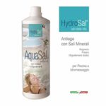 HYDROSAL Aqua TERMALE con Magnesio, Potassio e Iodio per Piscina e Idromassaggio (Jacuzzi,Teuco,Dimhora,Index,Bestway, ECC.) Aqua Sal 1Lt. Natural -Spedizione IMMEDIATA