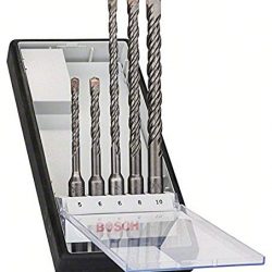 Bosch Professional 318727 Robust Line Set punte per trapano SDS plus , 5 Pezzi