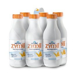 Zymil Latte Speciale Parzialmente Scremato senza Lattosio – Valigetta da 6 Bottiglie da 1 L