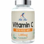 Vitamina C 1000mg con Bioflavonoidi, 100 Compresse vegane. Supporta sistema immunitario. Aumenta l’energia e la vitalità.