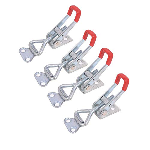 4pcs metallo leva chiusura a leva, 4001 100 kg/220lbs Tenere Capacità Latch pulsante Toggle latch