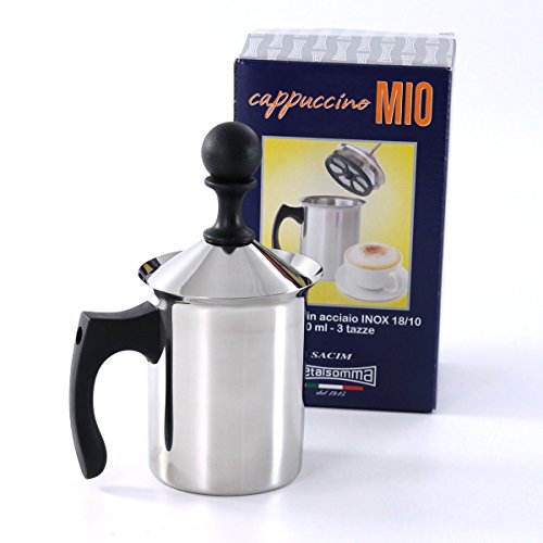 SACIM Cappuccino Mio Montalatte, Acciaio Inossidabile, Grigio 2