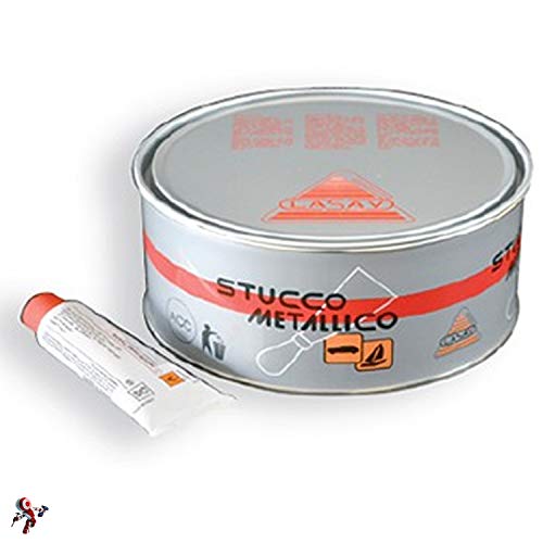 Stucco metallico per carrozzeria auto bicomponente con catalizzatore 750 ml sovraverniciabile 2