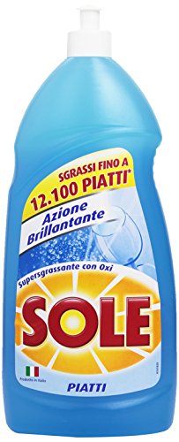 Sole Detersivo Piatti Liquido, Azione Brillantante, 1.1 l