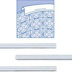 NL107 – 18 24 & & Liner Coping strips 44 pezzi per 27 – 28 & Round Pool by Swim Time