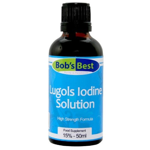 1000ml Soluzione di iodio Lugol 5%. Realizzato con il 5% di iodio e il 10% ioduro di potassio. Heiltropfen®