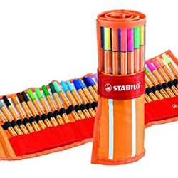 Fineliner – STABILO point 88 – Rollerset con 30 Colori assortiti