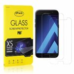 The Grafu® Galaxy A5 2017 Vetro Temperato, Alta Trasparenza, Nessuna Bolla, Durezza 9H Pellicola Protettiva in Vetro Temperato per Samsung Galaxy A5 2017, 2 Pezzi