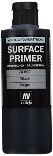 Vallejo Polyurethane – Primer Black 200ml – VAL74602