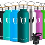 Super Sparrow Bottiglia – Borraccia Termica Acqua in Acciaio Inox – 350ml, 500ml, 620ml, 750ml – Bottiglie Doppia Parete Isolato a Vuoto – Senza BPA – Processo di Verniciatura a Polvere