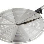 Leifheit Proline Paraspruzzi Ripiegabile, Acciaio Inox, 28 cm