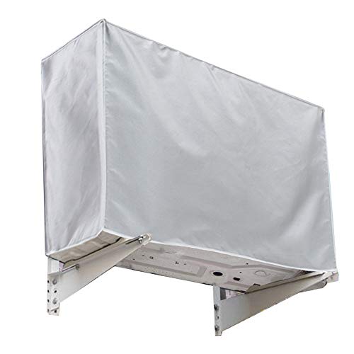 Gudotra Copertura Condizionatore Esterna 94 * 40 * 73cm/86 * 32 * 56cm Impermeabile Anti-Polvere Anti-Neve Copri-Condizionatore Protector Climatizzatore Externa 2