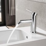 BONADE Rubinetto del Lavabo Miscelatore Monocomando per Lavandino Rubinetto bidet Fintura Cromo – S modello