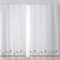 Cardenal Textil Tazas Tenda Cucina Tenda Tenda Verde Pack 2 100 x 140 cm 2