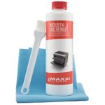 Maxxi Cleaner – Pulitore Extra-Forte in Gel I L’Originale I 500 ml I Detergente sgrassatore Forno e Grill | Elimina le incrostazioni piú ostinate I Inodore I Inclusa spazzolina disincrostante + Panno in fibra speciale