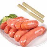 mbition Involucro essiccabile per Salsicce per Salsicce Fatte in casa Prosciutto Hot Dog, budello proteico al collagene