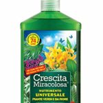 Crescita Miracolosa Piante Verdi E da Fiore Nutrimento Universale Cerde 750 ml, Verde, 11.0×4.50×26.0 cm