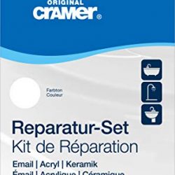 Cramer, Kit di restauro per sanitari in ceramica, smalto e acrilico, colore: Bianco – 16002_2 2