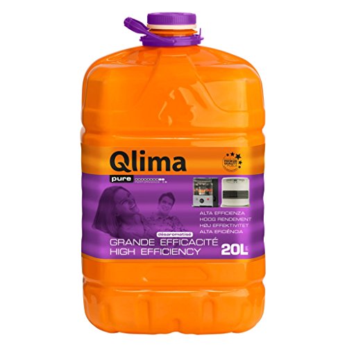 Qlima 20lt combustibile liquido inodore per stufe universale riscaldamento PURE 2