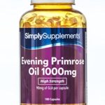 Olio di Enotera 1000 mg – 120 capsule – 4 mesi di trattamento – SimplySupplements