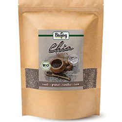 Biojoy Semi di Chia crudi Biologici, Salvia hispanica (1 kg)