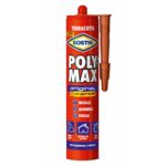 BOSTIK Poly Max Original Express terracotta colla di montaggio e sigillante universale super rapido e super forte cartuccia 425g beige