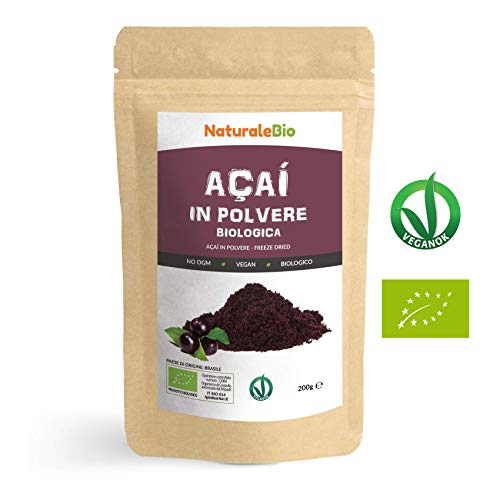 Bacche di Acai 2500 mg – 120 capsule – 2 mesi di trattamento – Adatto ai vegani – SimplySupplements