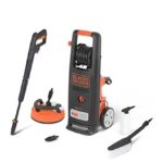 Black+Decker BXPW2200PE Idropulitrice ad Alta Pressione 150 bar, 440 l/h, con Patio Cleaner e Spazzola Fissa, 2200 W