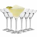 Krosno Margarita Bicchieri Cocktail Vetro Coppa | Set di 6 | 270 ML | Collezione Avant-Garde | Ideale per la Casa, Il Ristorante, Feste e Ricevimenti | Adatto alla Lavastoviglie