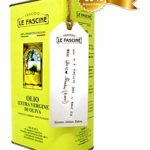 Le Fascine Olio Extravergine Di Oliva 100 % Italiano Latta Da 3 Litri Prodotto Da Olive Mono Cultivar Provenzali ( Peranzane )