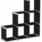 WOLTU RG9273-V Mensole da Muro Moderni Scaffale a Parete Libreria CD/Dvd Decorazione per Cameretta Ufficio Legno MDF 3 Pezzi Diametri Diversi