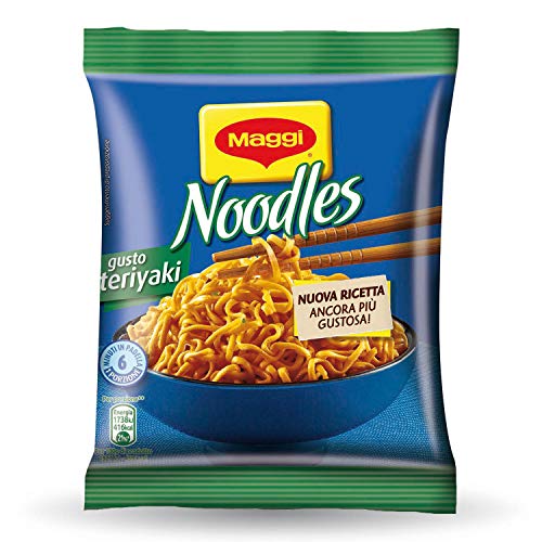 Maggi Noodles Gusto Teriyaki Istantanei e Condimento al Gusto Teriyaki – 71 g