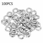 Rondella ondulata, rondella elastica a molla in acciaio inox M3, M4, M5, M6, M8, M10, M12, M14, M16, M20(M8(50PCS))