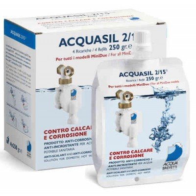 CONFEZIONE 4 RICARICHE ACQUASIL 2/15 GR.250 PC100