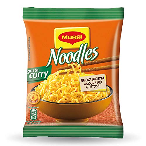 MAGGI NOODLES GUSTO CURRY Noodles Istantanei e Condimento al Gusto Curry 1 Porzione