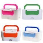 SCALDAVIVANDE Elettrico Totalmente Estraibile Lunch Box Portatile colori assortiti