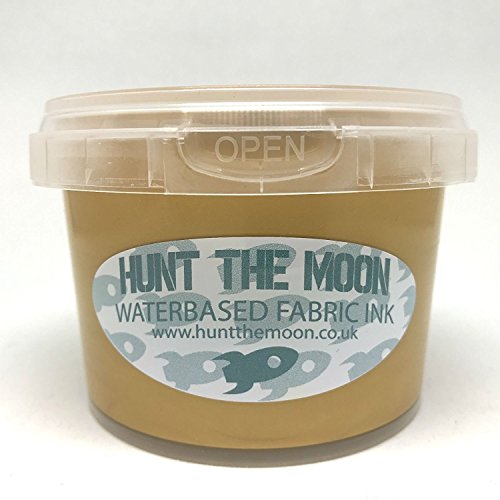 Hunt The Moon – Inchiostro per serigrafia a base d’acqua, 240 ml, colore: oro metallizzato 2