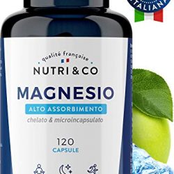 Magnesio Citrato 200mg | 180 Compresse | Scorta di Compresse di Magnesio per 6 Mesi | Integratori alimentari Nu U Nutrition