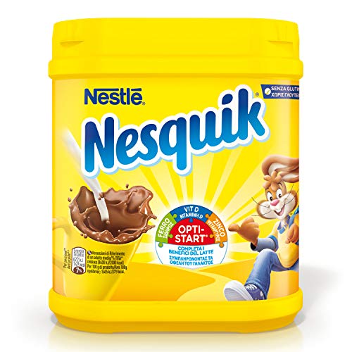 Nesquik Opti-Start Cacao Solubile per Latte Barattolo, 1 kg