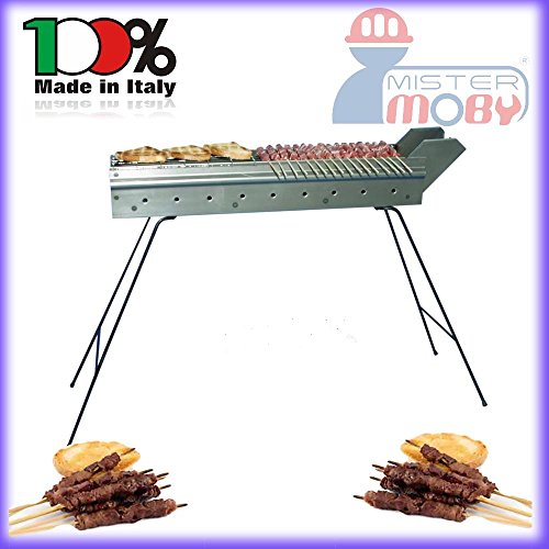 Mistermoby Fornacella Cuoci Spiedini Arrosticini Carne Pesce Pane