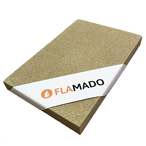 Flamado®, densità piastra in vermiculite: 600 kg/m³.