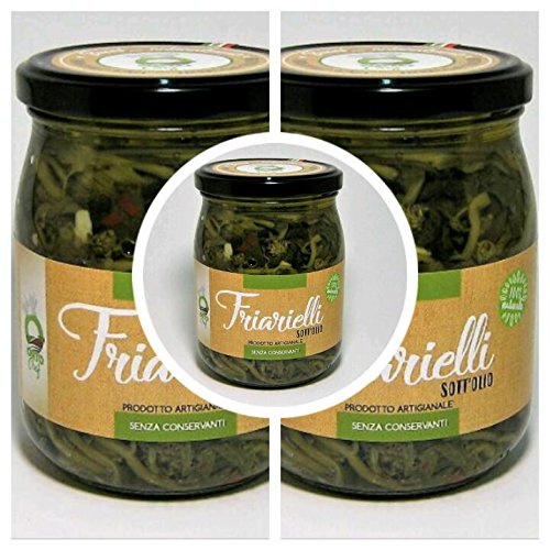 Friarielli Broccoli alla Napoletana in Olio Pacco 8 X 210 gr 2