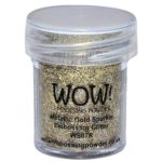 Wow Embossing Powder Wow. Polvere per goffratura, 15 ml, Metallic Gold Sparkle